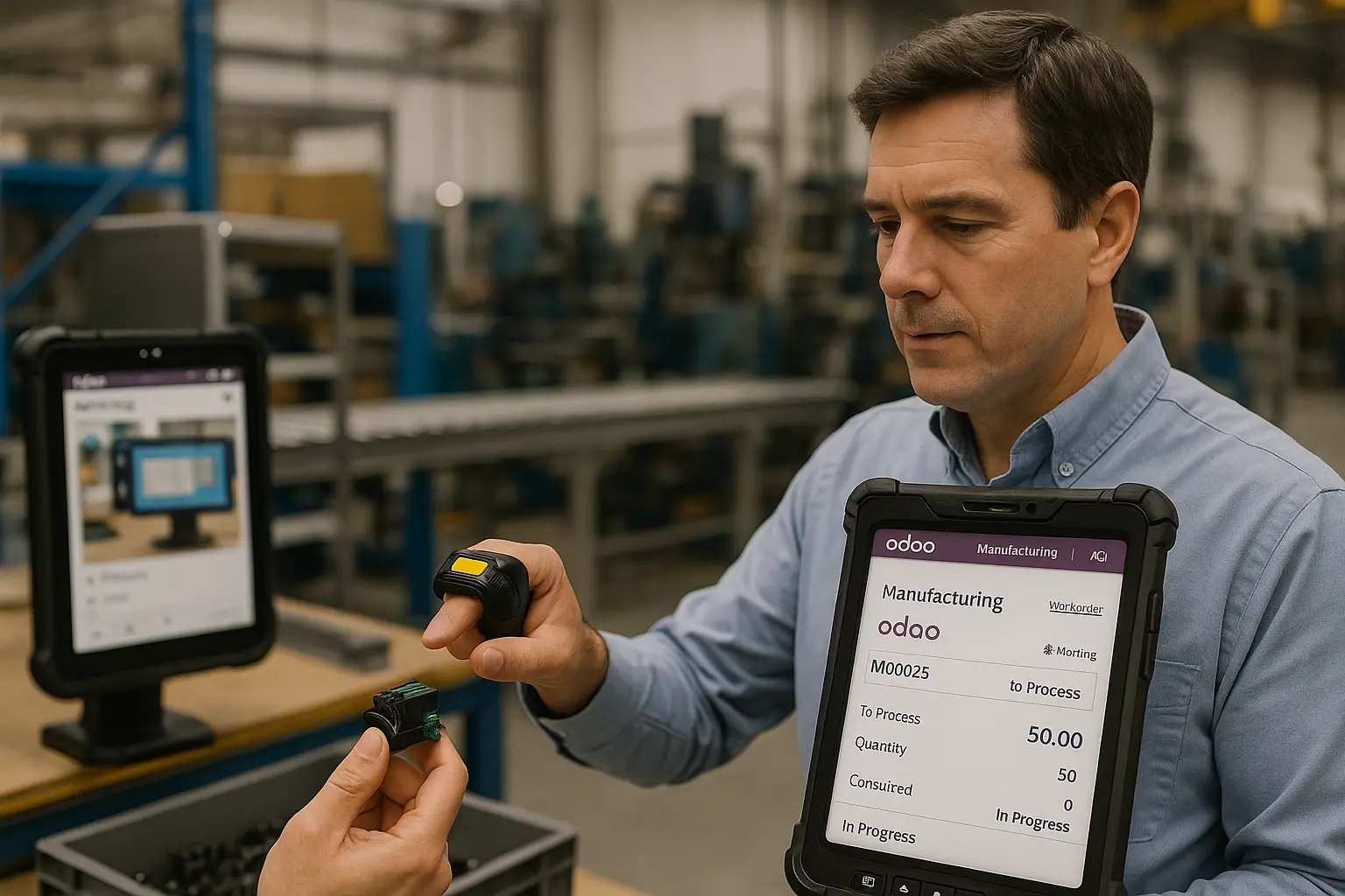 Unitech MS633 Finger Barcode Scanner