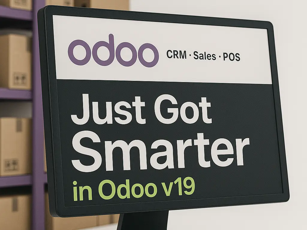 Turn Every Touchpoint into a Transaction — Smarter CRM, Sales & POS with Odoo v19 Turn Every Touchpoint into a Transaction — Smarter CRM, Sales & POS with Odoo v19