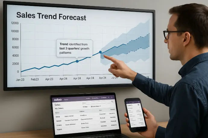 Odoo Enterprise ERP + Power BI — and it’s turning ordinary businesses into data-driven powerhouses. Predictive Sales Trends Odoo Enterprise ERP + Power BI — and it’s turning ordinary businesses into data-driven powerhouses. Predictive Sales Trends