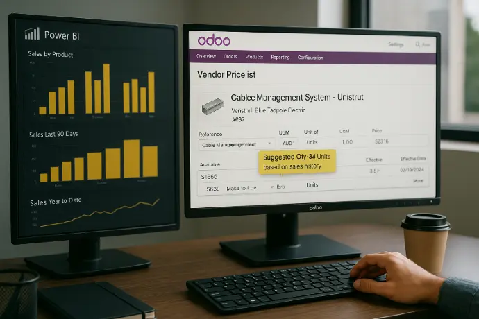Suggested Quantity to Replenish in Vendor Catalog Receive smart reorder suggestions based on historical demand, directly within vendor catalogs. Suggested Quantity to Replenish in Vendor Catalog Receive smart reorder suggestions based on historical demand, directly within vendor catalogs.
