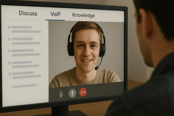 Discuss, VoIP & Knowledge Odoo v19 supercharges internal collaboration with Smarter Communication Tools across Discuss, VoIP, and Knowledge Modules. Discuss, VoIP & Knowledge Odoo v19 supercharges internal collaboration with Smarter Communication Tools across Discuss, VoIP, and Knowledge Modules.