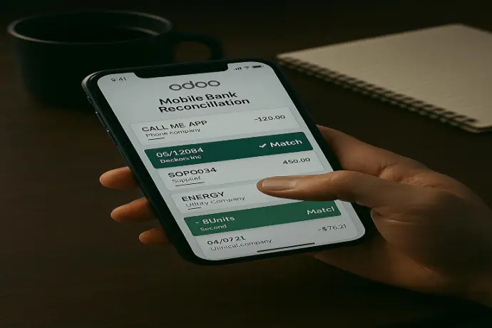 Mobile Bank Reconciliation Reconcile transactions on the go with a mobile-optimised interface. Reconcile from your phone with a simplified UI. Imagine a manufacturing site manager reconciles supplier payments from a mobile device while overseeing a machinery install, keeping finance current without leaving the floor. Mobile Bank Reconciliation Reconcile transactions on the go with a mobile-optimised interface. Reconcile from your phone with a simplified UI. Imagine a manufacturing site manager reconciles supplier payments from a mobile device while overseeing a machinery install, keeping finance current without leaving the floor.